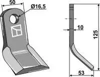 Y-Messer 125x50mm